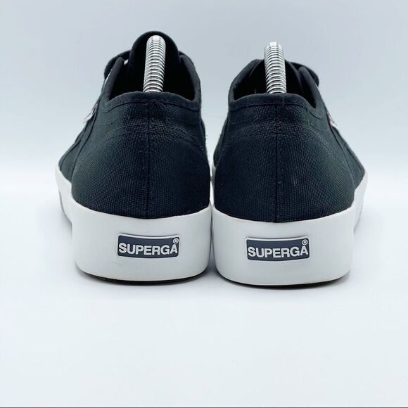 Superga COTU 2730 platform black sneakers - Women’s US 10 / EU 41.5 / US Men’s 8 - Picture 4 of 9